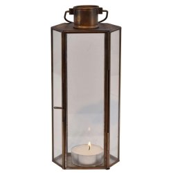 La Vida Mombai lanterne i antik "kobber" look