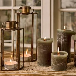 La Vida Mombai lanterne i antik "kobber" look