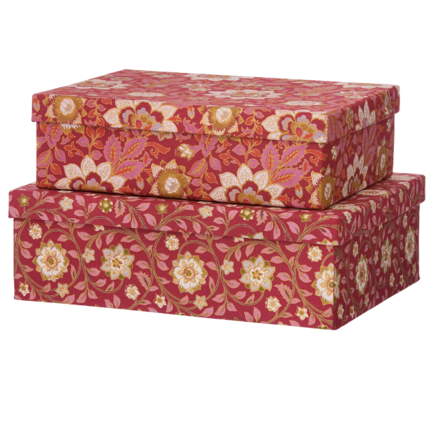Bungalow rumopdelt treasure �sker i r�de farver