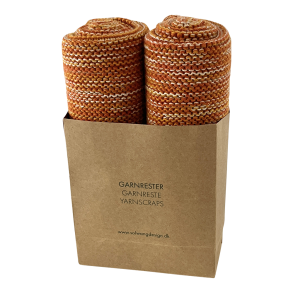 Solwang Design Oeko-tex klude af restgarn i pumkin mix