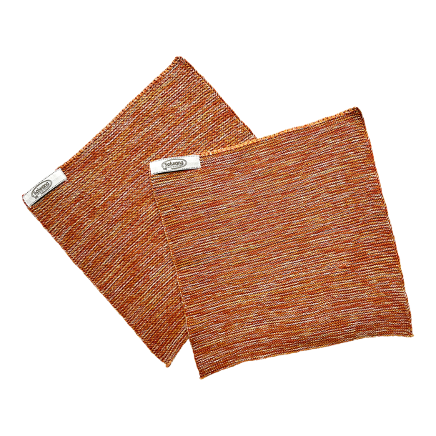 Solwang Design Oeko-tex klude af restgarn i pumkin mix