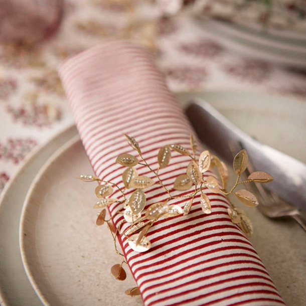 Bungalow beaded ornament twig