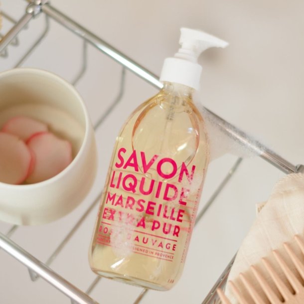 Compagnie De Provence extra pur flydende s�be med rose duft 