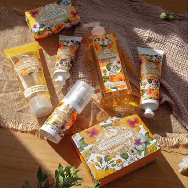 Asquith and Somerset bodycreme med hibiscus flower