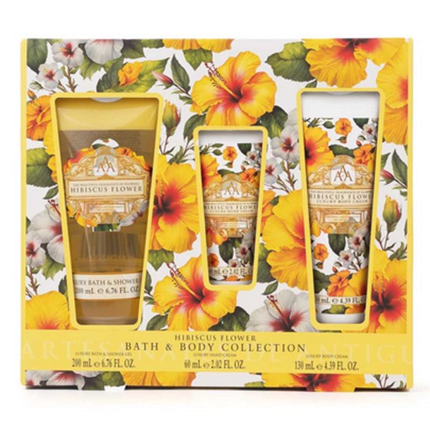 Asquith and Somerset gaveæske med hibiscus duft