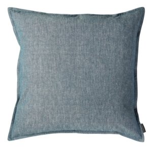 Speedtsberg pude i m�rkebl� denim farve