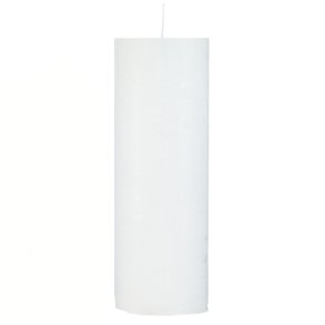 Cozy Living hvidt rustikt paraffinlys 