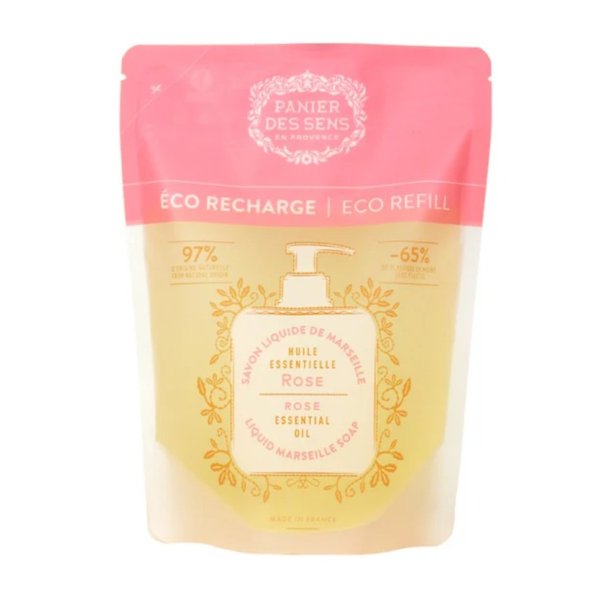 Panier Des Sens refill flydende s�be med rose duft