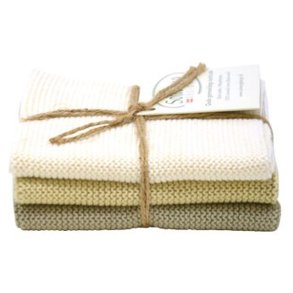 Solwang Design kologisk karklude i lys khaki kombi