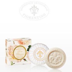 Saponificio Artigianale Fiorentino vegetabilsk sæbe med rose duft