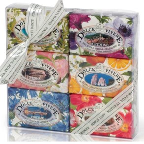  Nesti Dante dolce vivere gaveske med 6 stk sber  150 gram 