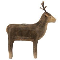 <span class="red">UDSOLGT</span> Maileg h�ndsk�ret rensdyr stor 