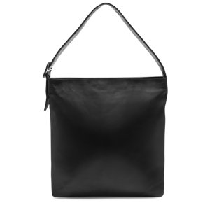 Depeche shopper i sort lkker bld lammeskind