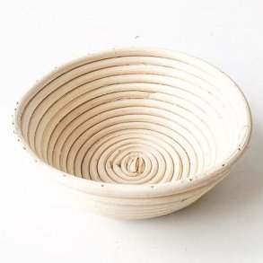 Aafod hvekurv mini lav,  18 cm