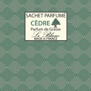 Le Blanc duftpose med ceder duft