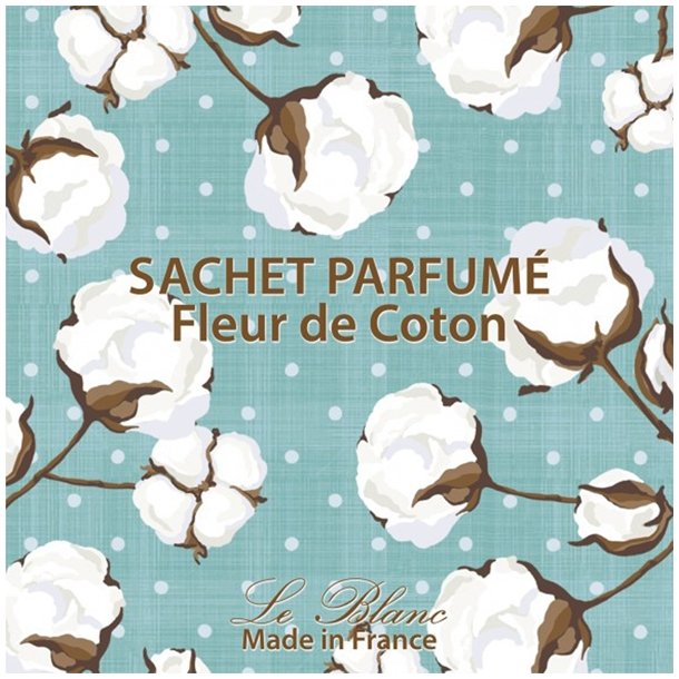 Le Blanc duftpose med cotton flower duft