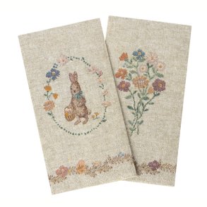 Maileg pskeservietter med broderi