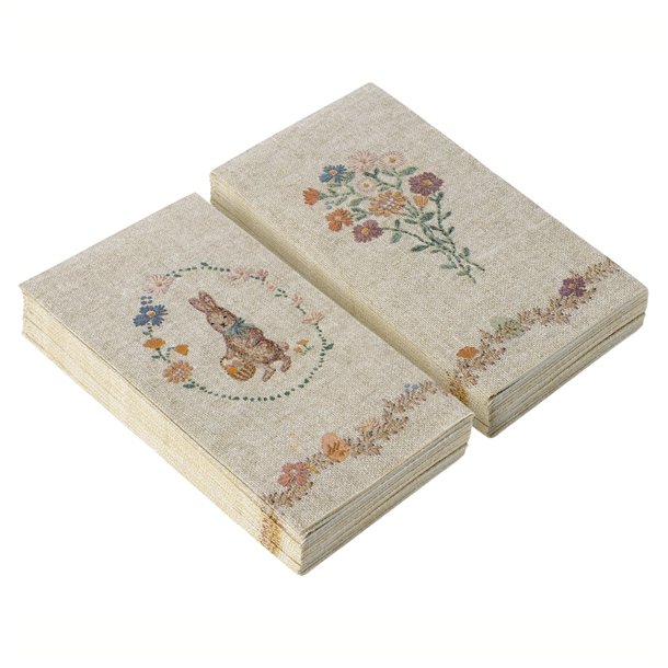 Maileg pskeservietter med broderi