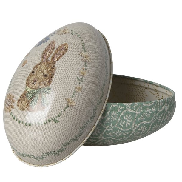 Maileg pskeg med grnt print , 2 stk i sttet