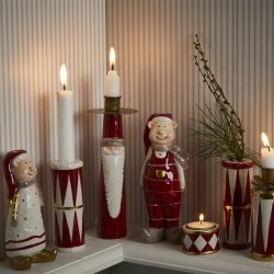 Speedtsberg keramik julemand som lysestage eller vase