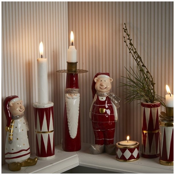 Speedtsberg keramik julemand som lysestage eller vase