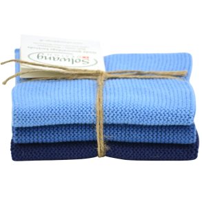 Solwang Design kologiske karklude i stvet bl farver