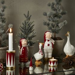 Speedtsberg keramik nisse drenge som vase 