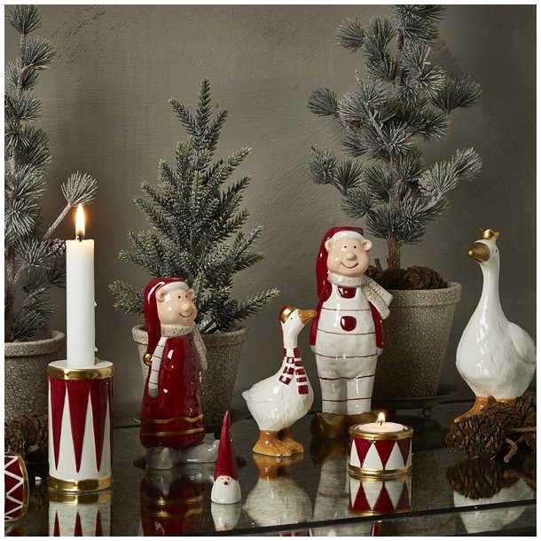 Speedtsberg keramik nisse drenge som vase 