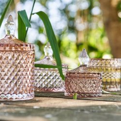 Speedtsberg  krukke med lg i glas