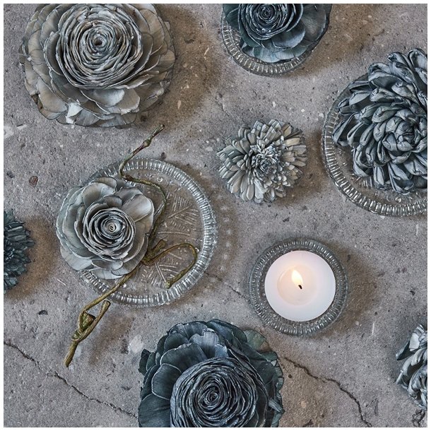 Speedtsberg fad til bloklys i glas