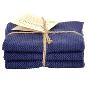 Solwang Design kologiske karklude i mrk stvet bl 