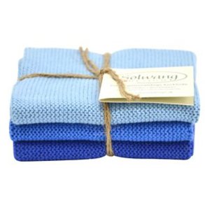 Solwang Design kologiske karklude i klar bl kombi 