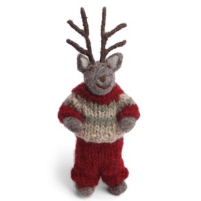 n Gry & Sif rensdyr dreng i sweater og bukser