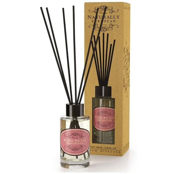 Naturally european diffuser med rose petal duft 