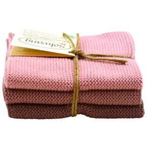 Solwang Design kologiske stvet rosa kombi karklude