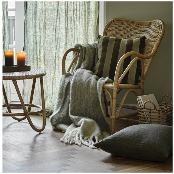 Cozy living hr pudebetrk i oliven farve