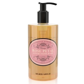 Naturally europaen flydende hndsbe med rose duft