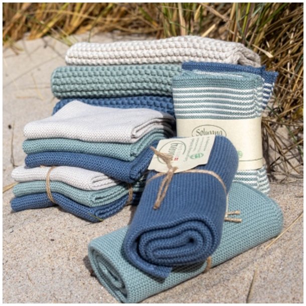 Solwang Design kologiske karklude i Nordic Breeze