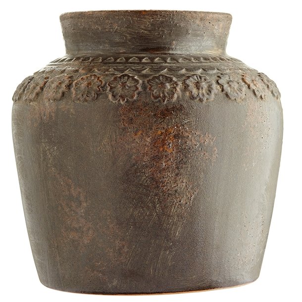 byliving Copenhagen medium brun potte i keramik