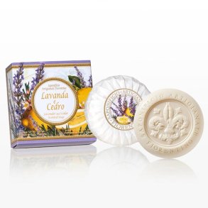 Saponificio Artigianale Fiorentino vegetabilsk sbe med lavendel og cedertr
