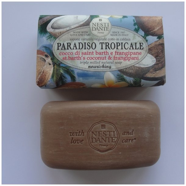 Nesti dante vegetabilsk sbe med coconut og fragipani duft