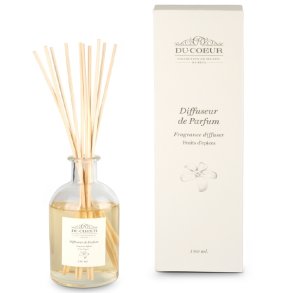 Du Coeur duft diffuser med Fruits D`epices Spicy 