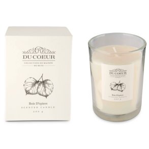 Du Coeur soya voks duftlys med Spicy wood