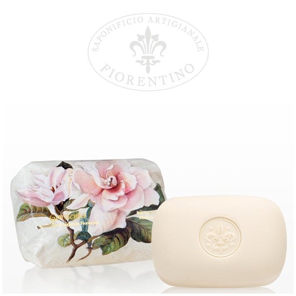 Fiorentino Saponificio Artigianale vegetabilsk sbe med gardenia duft   