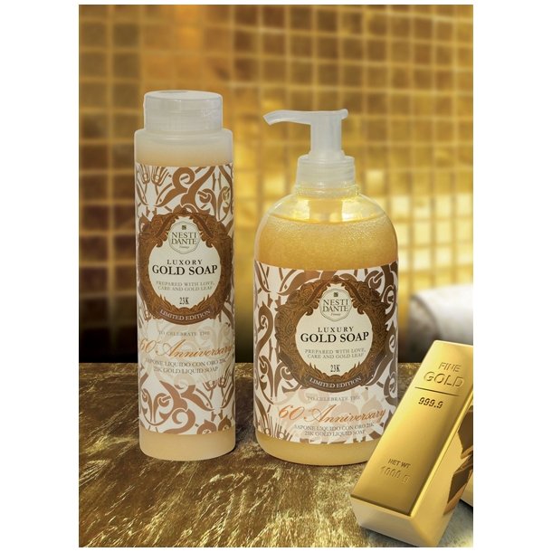 Nesti Dante luksus showergel med guld stv 