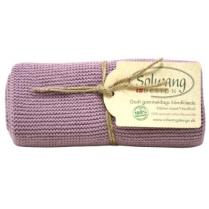 Solwang Design kologisk hndklde i orkid farve