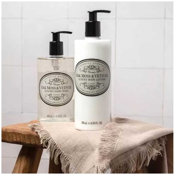 Naturally European flydende sbe, med oakmoss og vetiver duft