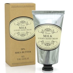 Naturally european hndcreme med milk og sheabutter 