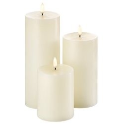 Uyuni LED bloklys i hvid, vlg str