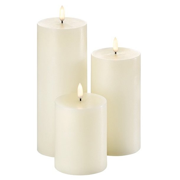 Uyuni LED bloklys i hvid, vlg str